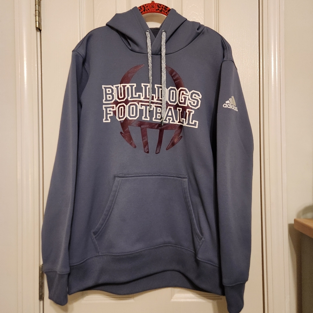 🏈Adidas Mississippi State Bulldogs Hoodie Medium MS State Football